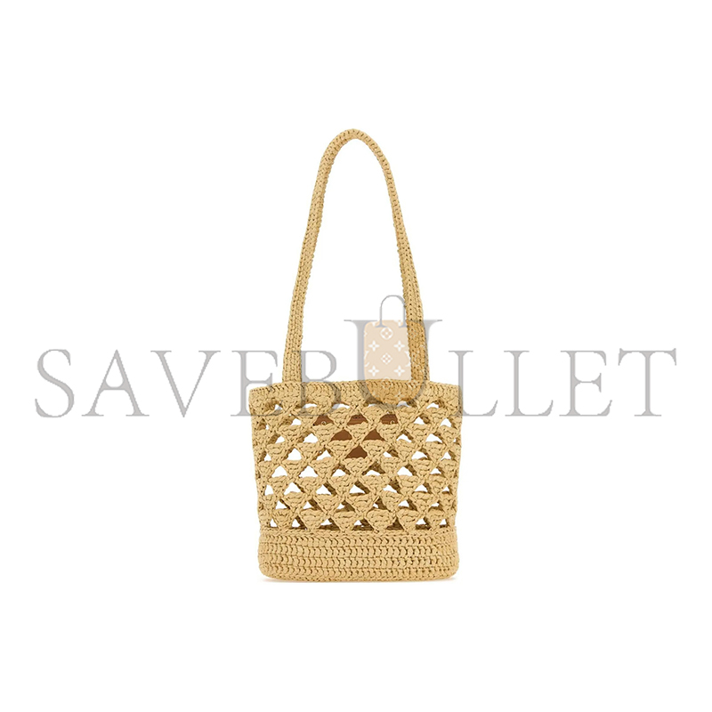 PRADA RAFFIA BAG 1BG494 (18*16.5*10cm)